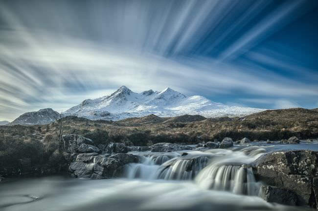 Scottish Highlands in Winter