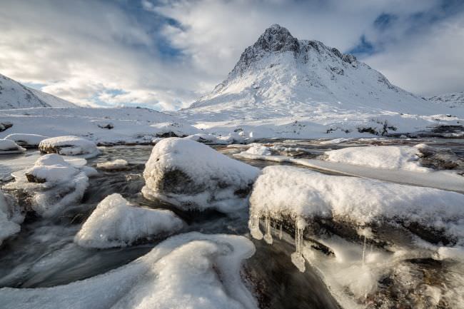 Scottish Highlands in Winter