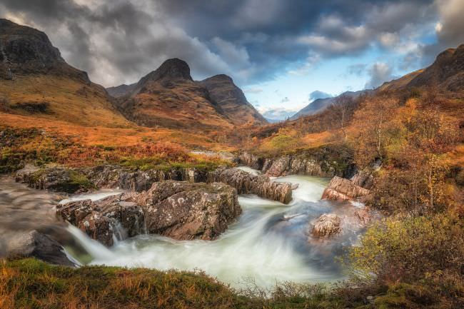 Scottish Highlands in Autumn